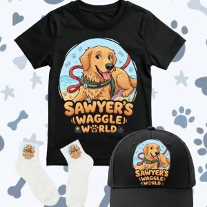 Sawyer’s Waggle World Merchandise