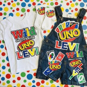 Uno - First Birthday - Customized Birthday Overall Outfit
