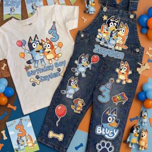 Bluey Customize Birthday Overall Outfit