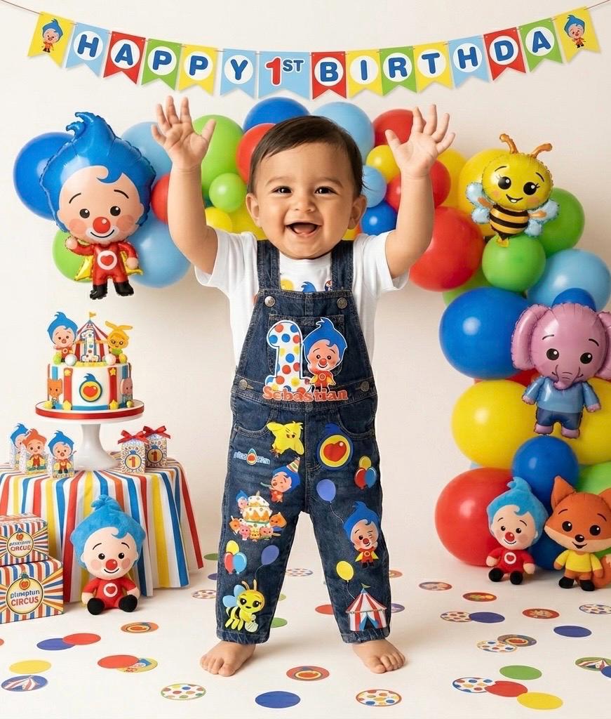 Plim Plim Customized Birthday Overall Outfit - Image 2