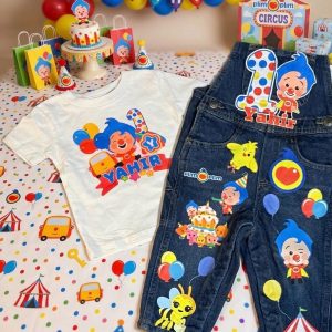 Plim Plim Customized Birthday Overall Outfit