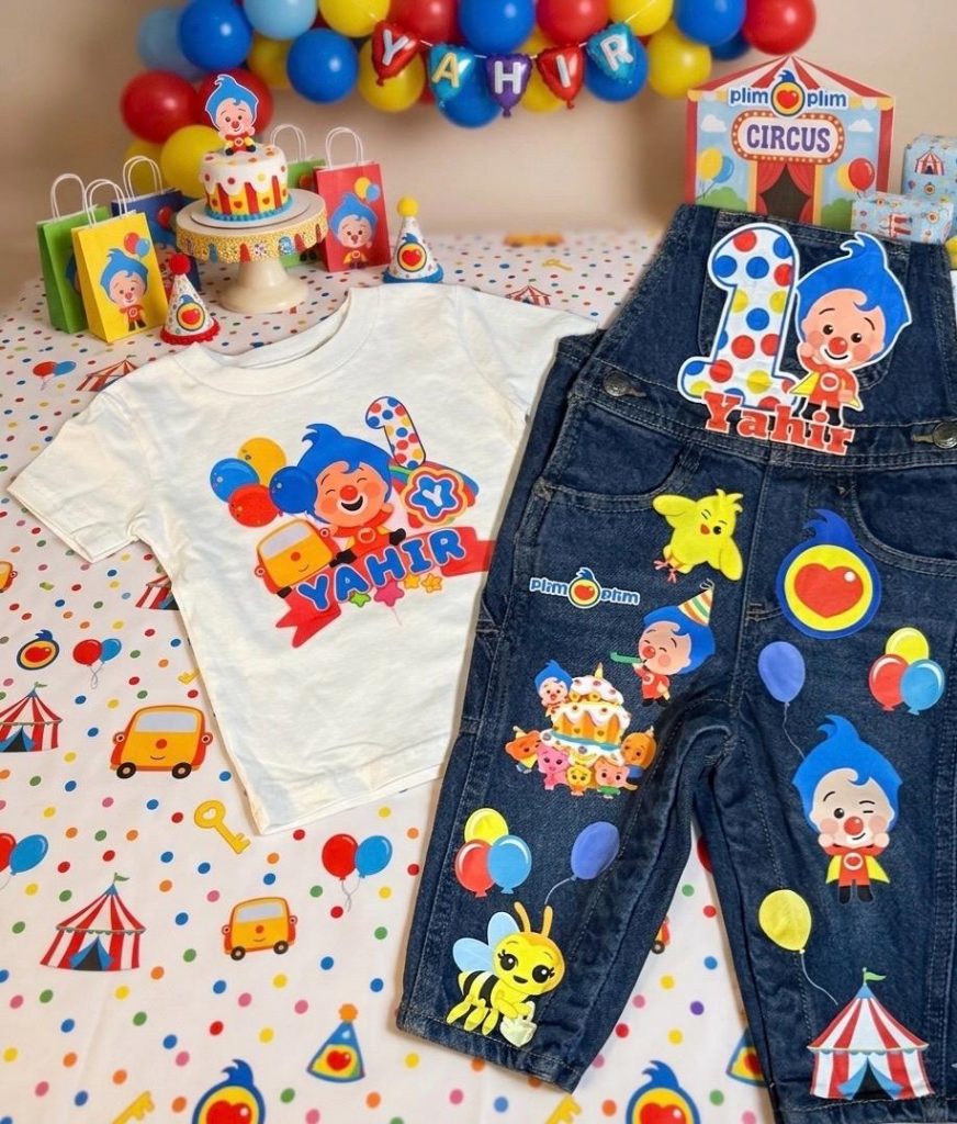 Plim Plim Customized Birthday Overall Outfit