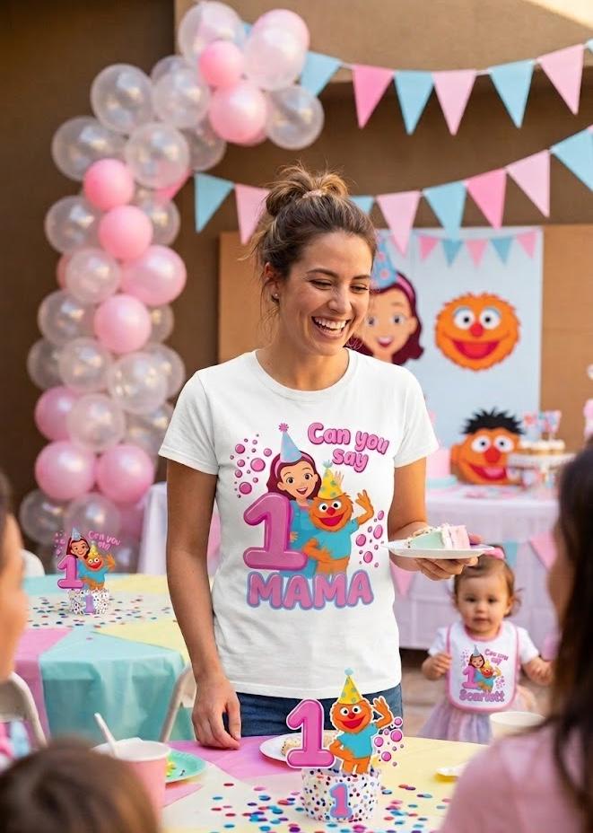 Ms. Rachel Can you Say Family Birthday Shirt - Image 2