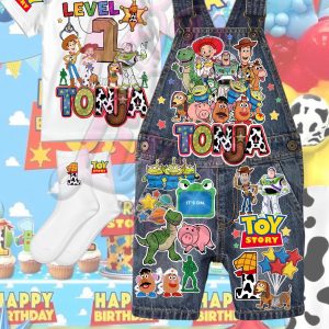Toy Story Customized Birthday Overall Outfit