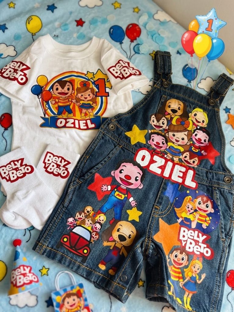 Bely y Beto Customized Birthday Overall Outfit